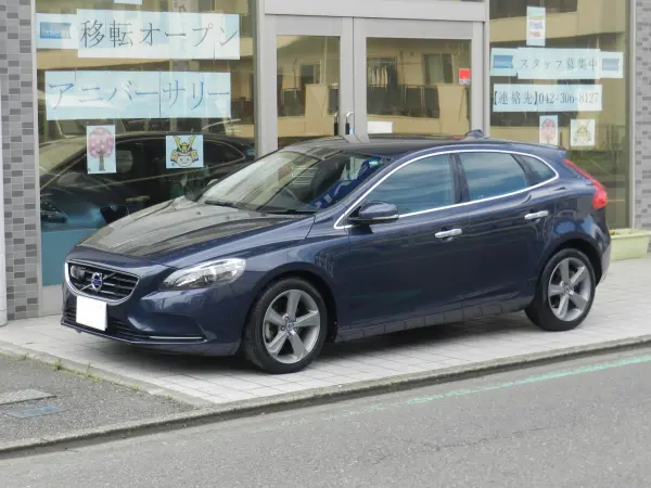 Volvo V40 T4 SE / Genuine Navigation / Full-Seg TV / 17-inch AW (Dark Blue M)