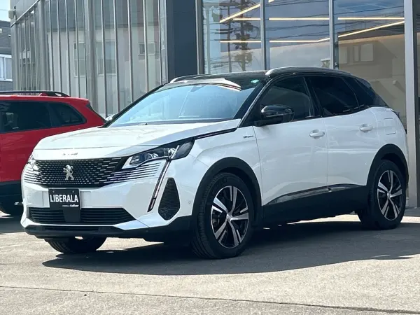 Peugeot 3008 GT Hybrid4 4WD Panoramic Sunroof Seat Relaxation Display Audio CarPlay Adaptive Cruise Control Blind Spot Assist Paddle Shift ETC Seat Heater Tokai Stock Cable Included (Pearl White) — photo 9