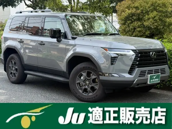 Lexus GX550 Overtrail Plus 4WD Mark Levinson Audio/Moonroof/14-inch Display Audio (Operable While Driving)/Ltex+Ultrasuede Seats (Chateau)/Corporate One Owner (Name Changed)/Digital Inner Mirror (Titanium Carbide Gray) — thumbnail 1