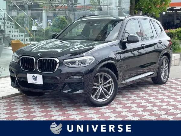 BMW X3 xDrive20d M Sport Diesel Turbo 4WD Highline Package Brown Leather Seat Surround View Camera Apple CarPlay Radar Cruise Control All Seat Heaters Front Power Seat Power Back Door Head-Up Display 4WD LED (Black Sapphire Metallic)