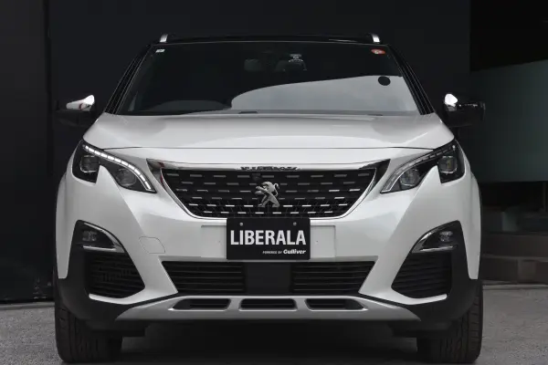 Peugeot 5008 GT BlueHDi Diesel Turbo One Owner First Class PKG ACC Panoramic SR Apple CarPlay Aftermarket Navigation Backup Camera Half Leather Corner Sensor Blind Spot Assist LED Wireless Charger Dashcam Idling Stop ETC (Pearl White) — photo 8