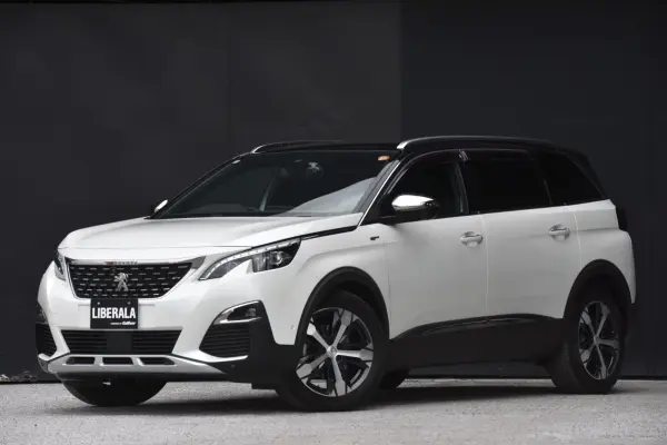 Peugeot 5008 GT BlueHDi Diesel Turbo One Owner First Class PKG ACC Panoramic SR Apple CarPlay Aftermarket Navigation Backup Camera Half Leather Corner Sensor Blind Spot Assist LED Wireless Charger Dashcam Idling Stop ETC (Pearl White) — photo 9