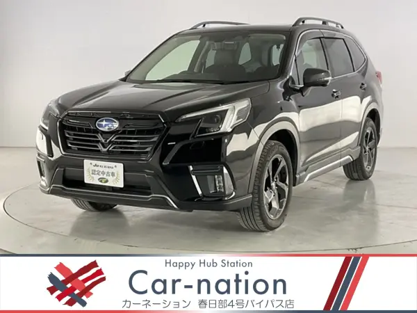Subaru Forester 1.8 Sport 4WD E-Type / Sunroof / Diatone Navigation & Speaker Set / EyeSight Core Technology / Safety Plus / Smart Mirror / Front, Side, Rear Cameras / Power Back Door / Dealer Option Grille / LED Lights (Crystal Black Silica)