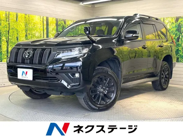 Toyota Land Cruiser Prado 2.7 TX L Package Matt Black Edition 4WD Sunroof 9-inch BIG-X Rear Seat Monitor Backup Camera Collision Mitigation System Radar Cruise Non-Smoking Black Leather Front Seat Air Conditioner Corner Sensor Smart Key LED Head Roof Rail (Black)