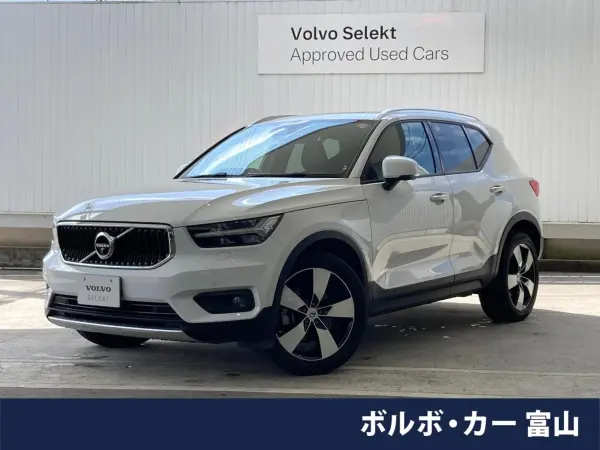 Volvo XC40 T4 AWD Momentum 4WD Certified Used Car Sunroof Genuine 9-inch Navigation Full-Seg 360° View Camera Seat Heater Power Seat Adaptive Cruise Control Collision Mitigation Brake Power Back Door Genuine 19-inch Aluminum (Ice White)
