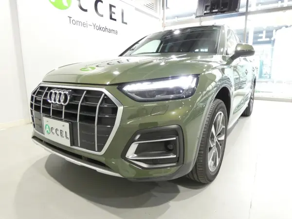 Audi Q5 40 TDI Quattro Advanced Diesel Turbo 4WD ACC Brown Leather Genuine Navigation Surround Camera Touch Panel Navigation CarPlay Genuine 19-inch Alloy Lane & Side Assist Power Tailgate All Seat Heater LED Headlight Advanced Key Dashcam (District Green Metallic) — photo 7