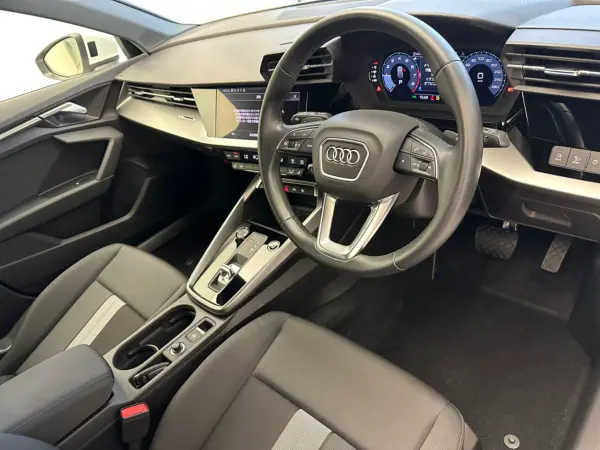 Audi A3 Sportback 30 TFSI Advanced Convenience & Assistance PKG Navigation PKG Technology PKG Smartphone Interface Adaptive Cruise Control Seat Heater Parking Assist Side Assist Certified Used Car (Glacier White M) — photo 8