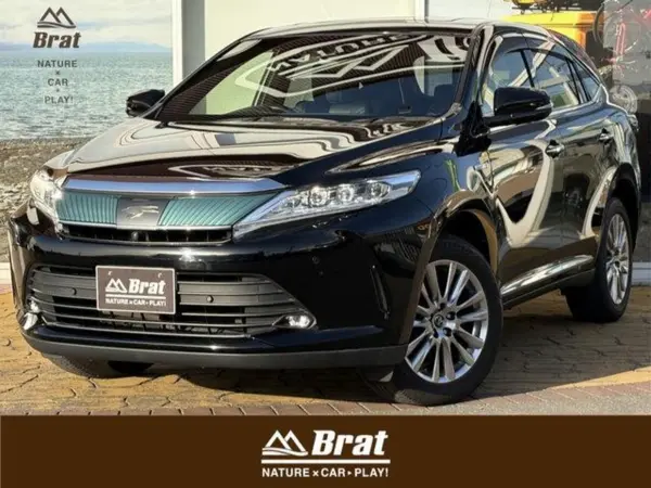Toyota Harrier 2.5 Hybrid E-Four Progress Metal & Leather Package 4WD One Owner JBL Sound System Around View Monitor Full Seg TV Large Sunroof Power Back Door Leather Seat Front Power Seat (Driver Memory) Front Seat Heater & Cooler Radar Cruise Control ETC (Black)