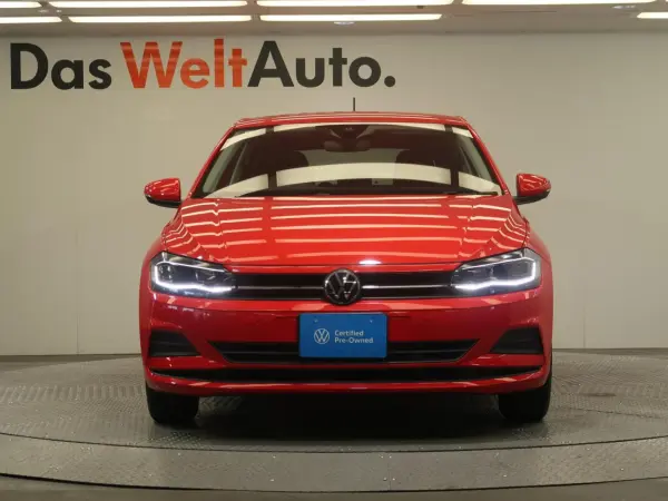 Volkswagen Polo TSI Comfortline Certified Used Car Genuine Navigation Obstacle Sensor Collision Mitigation Brake Head-Up Display Rear Cross-Traffic Alert CarPlay Safety Package LED Headlights Backup Camera (Flash Red) — photo 9