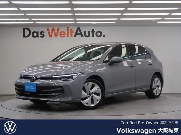 Volkswagen Golf TDI Style Diesel Turbo Certified Used Car Seat Heater Steering Heater Genuine Navigation Digital Meter Obstacle Sensor Pre-Crash Brake Rear Cross Traffic Alert CarPlay Diesel LED Headlight Backup Camera (Moonstone Gray)