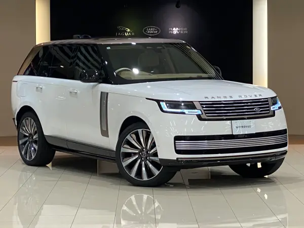 Land Rover Range Rover SV 4.4L P615 Standard Wheelbase 4WD SV Serenity Interior & Exterior Package Bronze Roof 23-inch AW Meridian Signature+ Tailgate Suite Quick Cooler Box Household Power Front & Rear Seat Cooler/Heater/Massage Power Folding Step (Icy White Gloss Finish) — thumbnail 1
