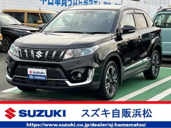 Suzuki Escudo 1.4 4WD Turbo Engine Collision Mitigation Brake Memory Navigation Back Camera Drive Recorder ETC LED Light Alloy Wheels (Cosmic Black Pearl Metallic)