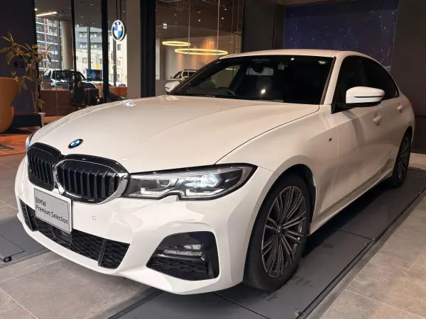 BMW 3 Series 320d xDrive M Sport Diesel Turbo 4WD Black Leather One Owner Smart Key (Alpine White III)