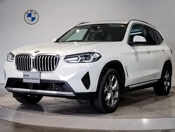 BMW X3 xDrive20d Diesel Turbo 4WD Late Model Black Leather Seat Seat Heater Power Seat Power Tailgate Surround View Camera Obstacle Sensor Adaptive Cruise Control Head-Up Display LED Headlight Comfort Access Mirror ETC (Alpine White)