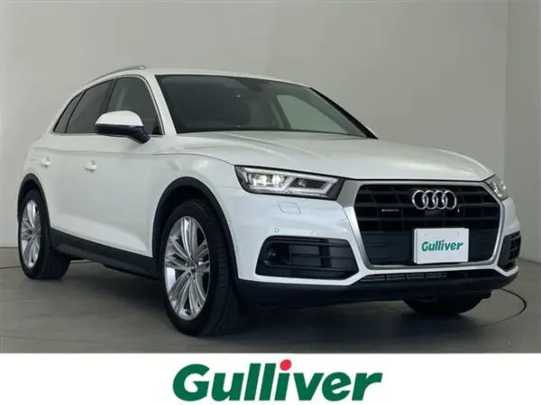Audi Q5 2.0 TFSI Quattro Sport Air Suspension Genuine Navigation Bang & Olufsen Sound Backup Camera Power Seat Seat Heater Black Leather Seat Genuine 20-inch AW Electronic Parking Auto Hold Auto Light Ambient Light Memory Seat (White)