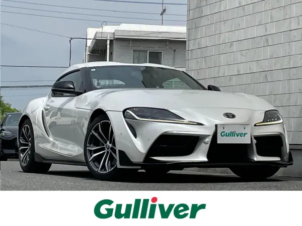 Toyota Supra 2.0 SZ-R DB22 2019 JBL Head-Up Display Navigation Backup Camera Safety System Collision Mitigation Adaptive Cruise Control Lane Keep Blind Spot Half Leather Seat Heater LED Light R3.R4.R6 Record Book Spare Key (Pearl White) — thumbnail 1