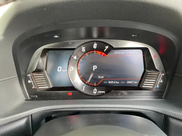 Toyota Supra 2.0 SZ-R DB22 2019 JBL Head-Up Display Navigation Backup Camera Safety System Collision Mitigation Adaptive Cruise Control Lane Keep Blind Spot Half Leather Seat Heater LED Light R3.R4.R6 Record Book Spare Key (Pearl White) — photo 9