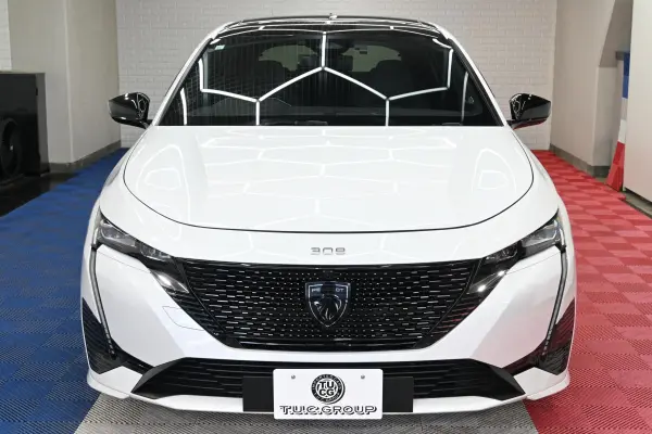 Peugeot 308 GT BlueHDi Blue Nappa Edition Diesel Turbo Limited 200 Units ACC Blue Nappa Leather Seat Heater Panoramic Sunroof Genuine Navigation CarPlay 360 Vision FOCAL Ambient Lighting Genuine 18AW 2-Year Warranty (Pearl White) — photo 8