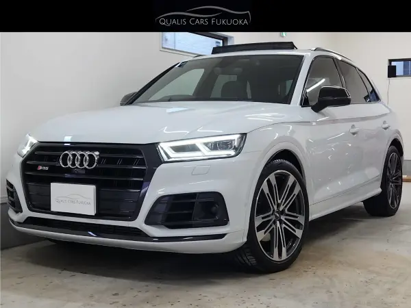 Audi SQ5 3.0 4WD User Trade-in Vehicle, Black Styling Option, Panoramic Glass Sliding Roof Option, 21-inch Aluminum Wheel Option, Bang & Olufsen, Matrix LED Headlights, ACC (Glacier White Metallic)