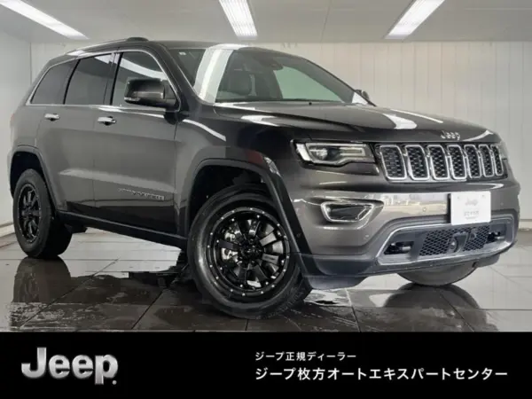 Jeep Grand Cherokee Limited (without Air Suspension) 4WD Leather Seats Seat Heater Ventilation Apple CarPlay Bluetooth Full-Seg Adaptive Cruise Control Forward Collision Warning Backup Camera Certified Used Car Warranty (Granite Crystal Metallic) — thumbnail 1