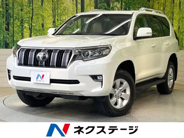 Toyota Land Cruiser Prado 2.7 TX 4WD Sunroof Genuine 9-inch Navigation Surround View Camera Apple CarPlay Safety Sense Radar Cruise LED Headlights Auto High Beam Auto Air Conditioning Genuine 17-inch Alloy Wheels Smart Key ETC (White Pearl Crystal Shine)