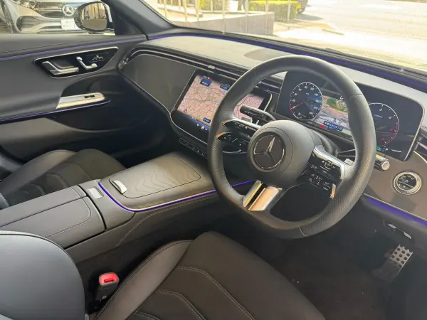 Mercedes-Benz E-Class E220 d Avantgarde AMG Line Package (ISG) Diesel Turbo MP202502 Our Demo Up / One Owner / Memory Power Seat / Seat Heater / Ambient Light / 360 Degree Camera / Leather ARTICO MICROCUT Seat / Active Parking Assist / Illuminated Step Cover / New Car Warranty Transfer (Opalite White) — photo 8