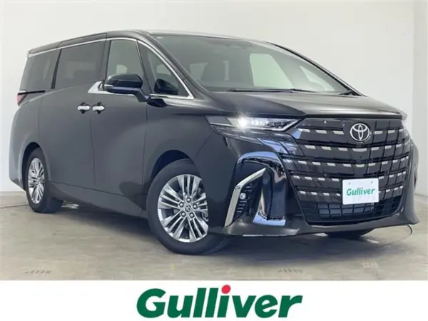 Toyota Alphard Hybrid 2.5 Z E-Four 4WD Cold Spec 13.2-inch Flip-down Monitor Dual Moonroof Genuine Memory Navigation Full-Seg TV Panoramic View Monitor Dual Power Sliding Doors Power Back Door Universal Step ETC (Black)