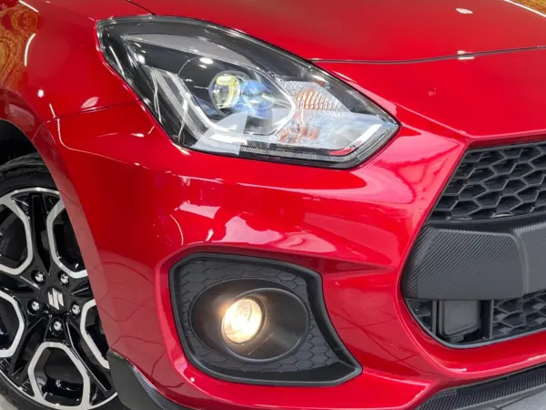 Suzuki Swift Sport 1.4 MT Display Audio Backup Camera Collision Mitigation System Non-Smoking Seat Heater Drive Recorder Smart Key LED Head ETC 17-inch Alloy Wheels Lane Departure Warning Auto Light (Burning Red Pearl Metallic Black) — photo 9