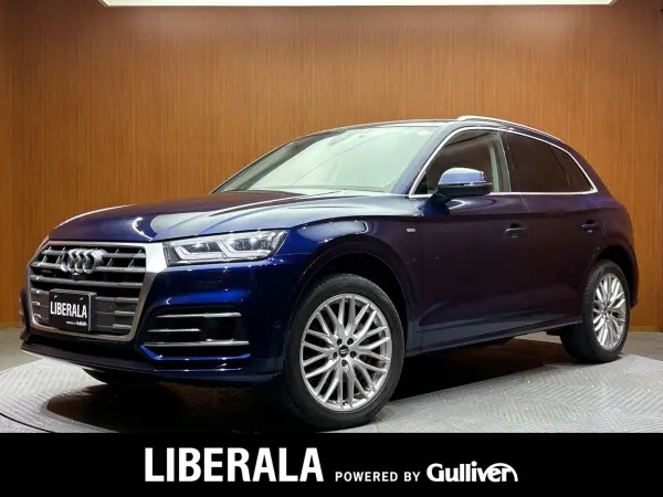 Audi Q5 2.0 TFSI Quattro 4WD Debut Package ACC Black Leather Seat Seat Heater Power Seat Genuine Navigation Back Camera Power Rear Gate Collision Mitigation Brake Full-Seg TV LED Headlight Genuine 20-inch AW Drive Recorder ETC (Moonlight Blue Metallic)