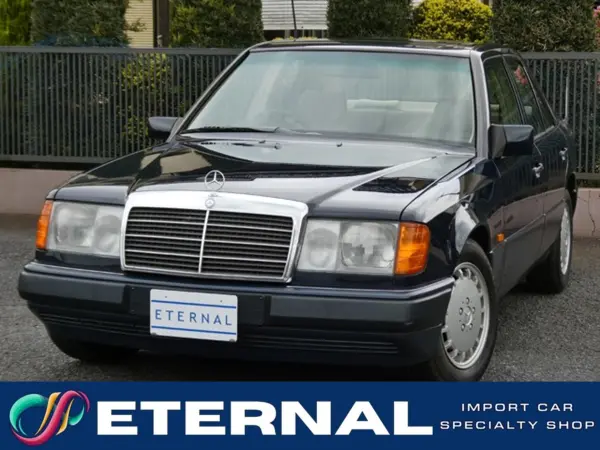Mercedes-Benz Medium Class 260E 1991 Model 21680km Beige Interior Wood Panel Power Window Air Conditioning Genuine Fabric Seat Genuine Audio Genuine 15-inch Alloy Sunroof Wiper Gear Overhauled (Midnight Blue)