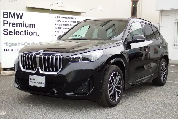 BMW X1 xDrive20d M Sport DCT Diesel Turbo 4WD Former Company Test Car Alcantara Veganza Black Seat Paddle Shift Roof Rails High Gloss Shadow 18AW (Black Sapphire Metallic)