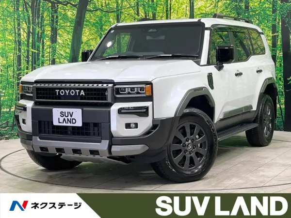 Toyota Land Cruiser 250 2.8 ZX Diesel Turbo 4WD Non-Smoking Modellista Package Signature Illumination Teammate Sunroof JBL Sound 12-inch Navigation Around-View Monitor Full-Seg Leather Seats LED Lights (Platinum White Pearl Mica)