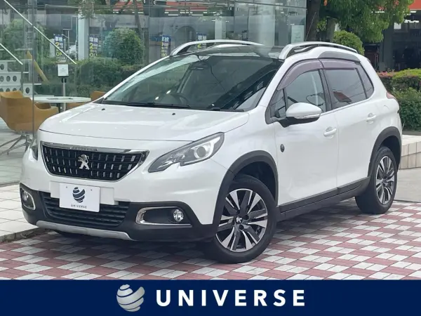 Peugeot 2008 Cross City 100 Limited Edition Glass Roof Apple CarPlay Compatible Genuine Navigation TV Back Camera Cruise Control Front Seat Heater Idling Stop Genuine 17-inch Alloy Roof Rails ETC Non-Smoking (Bianca White)