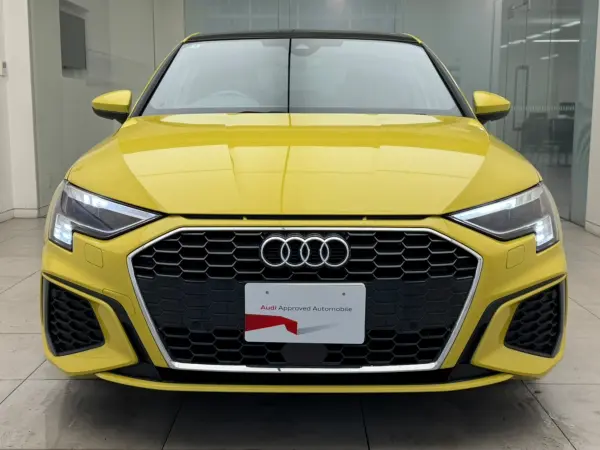 Audi A3 Sportback 30 TFSI S line Panorama Sunroof Bang & Olufsen Black Leather Matrix LED Headlights Convenience & Assistance PKG Navigation PKG Technology PKG Privacy Glass S line Plus PKG Seat Heater Certified Used Car (Python Yellow M) — photo 7