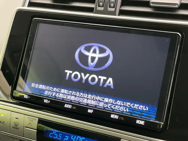Toyota Land Cruiser Prado 2.7 TX L Package Black Edition 4WD Sunroof Roof Rails 4WD Genuine 9-inch Navigation Backup Camera Collision Mitigation Radar Cruise ETC Drive Recorder Non-Smoking Vehicle Bluetooth Full-Seg Leather Seats Ventilation Seat Heater (White Pearl Crystal Shine) — photo 8