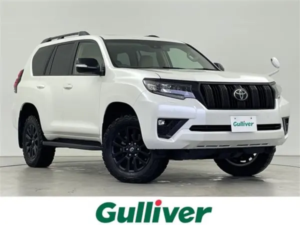 Toyota Land Cruiser Prado 2.7 TX L Package Matt Black Edition 4WD Sunroof Genuine 9-inch Navigation Full Seg Bluetooth Backup Monitor Seat Heater Seat Ventilation Adaptive Cruise Control Built-in ETC Smart Key Push Start (White Pearl Crystal Shine)