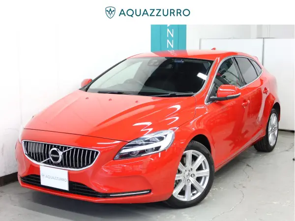 Volvo V40 D4 Inscription Diesel Turbo One Owner Late Model 13000km LED Headlights Black Leather Seats Seat Heater ACC Power Seat Front/Rear Drive Recorder Genuine Navigation ETC Auto Light Lane Keep Blind Spot (Red)