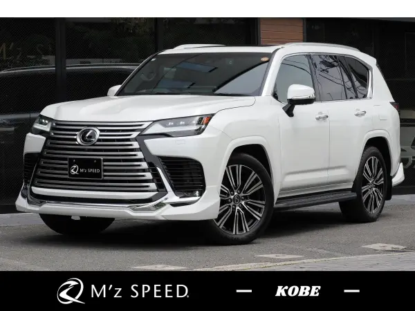 Lexus LX600 4WD Modellista Advanced Luxury Package Front/Rear Drive Recorder 22-inch Forged Aluminum Wheels Rear Entertainment System (Sonic Quartz)