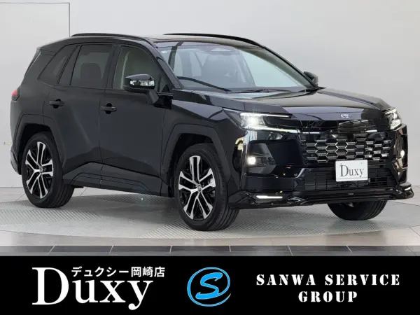 Toyota RAV4 2.5 Z E-Four 4WD Panoramic Roof Modellista Aero Kit 20-inch Alloy Wheels FCTA Steering Assist 12.9-inch Connected Navigation Panoramic View Monitor Blind Spot Monitor Apple CarPlay Compatible ETC2.0 Spare Tire (Attitude Black Mica)