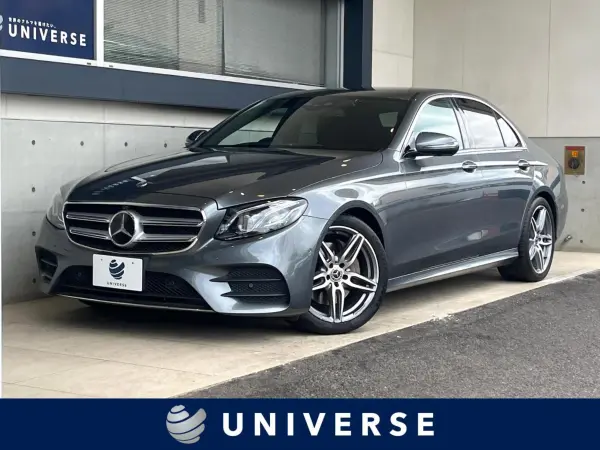 Mercedes-Benz E-Class E250 Avantgarde Sport Leather Package Distronic Plus Surround View Camera Apple CarPlay Heated Seats Radar Safety PKG Burmester LED Headlights Power Seat Power Tailgate ETC Non-Smoking (Selenite Grey (M))