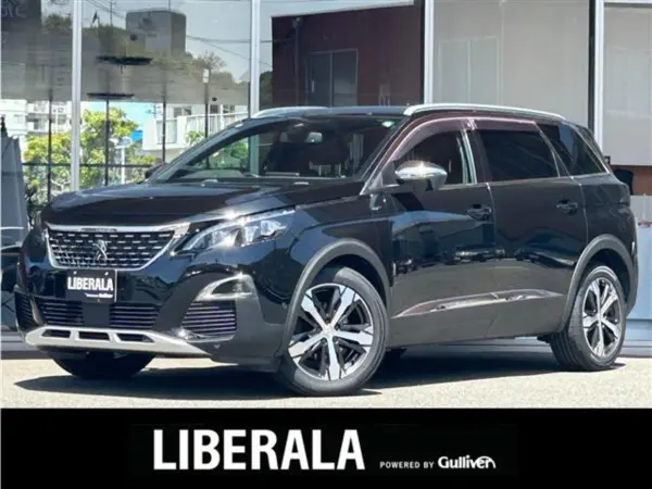 Peugeot 5008 GT BlueHDi Diesel Turbo Black Semi Leather ACC/BSM Ambient Light Perfume Diffuser Genuine Navigation B/S Camera Bluetooth Paddle Shift Foot Trunk Opener Auto Light ETC Genuine 18-inch AW (Perla Nera Black)
