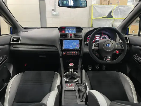 Subaru WRX STI 2.0 EJ20 Final Edition Full Package 4WD 555 Limited Edition One Owner Full Original Vehicle STI Style PKG LED Accessory Liner Genuine BBS 19-inch AW Genuine Brembo Genuine Recaro Seat Genuine DIATONE Navigation/Full-Seg TV F/S/R Camera Genuine Drive Recorder (WR Blue Pearl) — photo 9