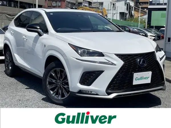 Lexus NX300h Cool & Bright Non-Smoking Car Front/Rear Dashcam Sunroof BSM LED Headlights Seat Heater Air Seat (White) — thumbnail 1