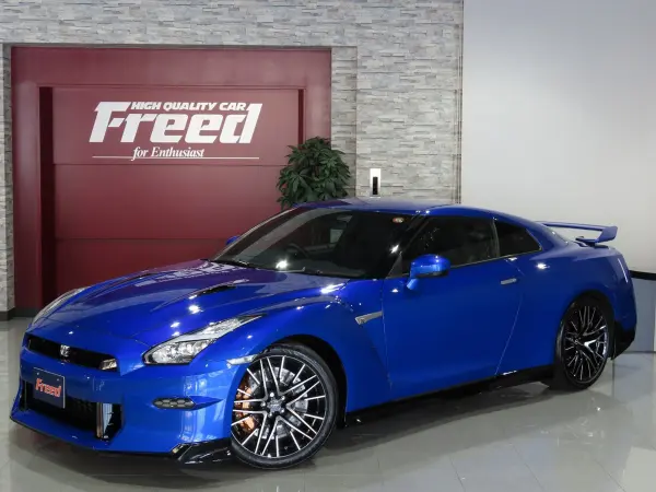 Nissan GT-R 3.8 Pure Edition 4WD Final Model 25 Model 1 Owner Wangan Blue Titanium Alloy Exhaust Leather Suede Seats Genuine Floor Mats Privacy Glass Thatcham Anti-Theft System Genuine RAYS Forged 20-Inch Wheels Non-Smoker (Wangan Blue 4-Coat Multi-Flex PM)