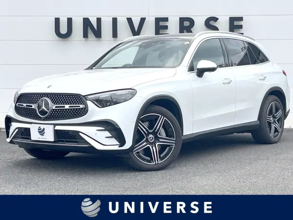 Mercedes-Benz GLC220 d 4MATIC (ISG Model) AMG Line Package Diesel Turbo 4WD 1-Owner AMG Line Pkg Leather Exclusive Pkg Panoramic Sliding Roof Driver's Pkg Leather Seats Burmester HUD Rear Axle Steering AR Navigation Non-Smoker (Opalith White (M))