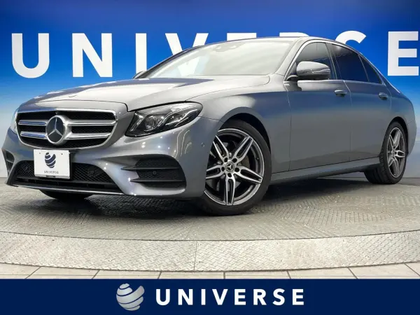 Mercedes-Benz E-Class E220d Avantgarde AMG Line Diesel Turbo Exclusive Package Nappa Leather Burmester Radar Cruise Control Surround View Camera All Seat Heaters Collision Mitigation System Power Rear Gate Dual Auto Air Conditioner Non-Smoking Vehicle (Selenite Grey (M))