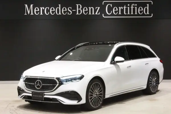 Mercedes-Benz E-Class Wagon E300 Exclusive AMG Line Package (ISG) MP202502 New Car Warranty (Mercedes Care) Inherited AMG Line Head-Up Display Leather Seats Perfume Atomizer Panoramic Sunroof Burmester Sound Front/Rear Genuine Drive Recorder Seat Ventilator (Opalite White)