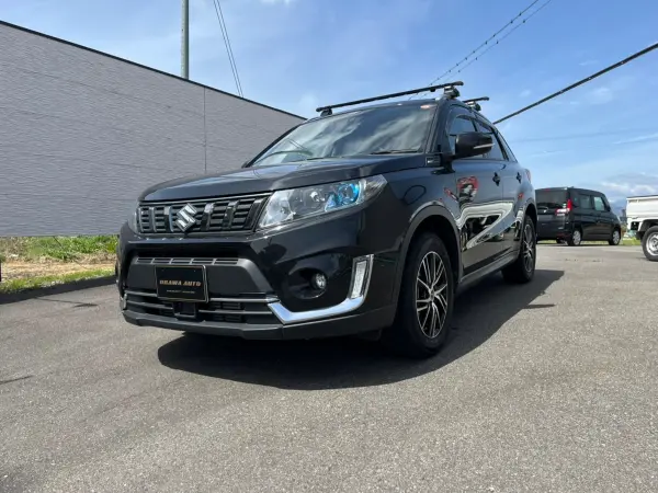 Suzuki Escudo 1.4 4WD Smart Key Push Start Cruise Control Genuine Navigation Full Seg TV Backup Camera Bluetooth ETC Front Seat Heater Front/Rear Drive Recorder (Cosmic Black Pearl Metallic) — thumbnail 1