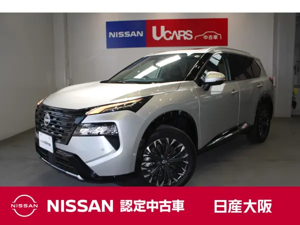 Nissan X-Trail 1.5 G e-4ORCE 4WD ProPILOT Seat Heater Steering Heater Around View Monitor LED Headlamp ETC2.0 SOS Call Nissan Genuine Memory Navigation Smart Room Mirror (Brilliant Silver Metallic)