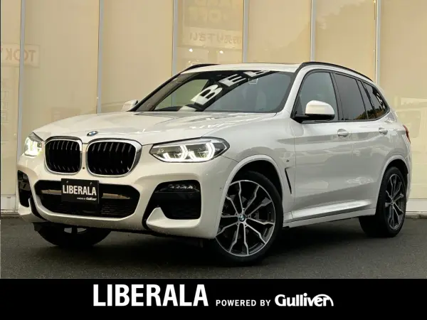 BMW X3 xDrive20d M Sport Diesel Turbo 4WD One Owner Panoramic Sunroof ACC BSM Highline PKG Innovation PKG H/K HUD Brown Leather Seat Heater Ventilation Genuine Navi Carplay Around View Digital TV Genuine Option 20AW (Alpine White)